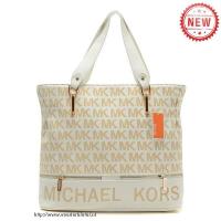 michael kors logo signature groot khaki bakken Tas Prijs 2017 np9n2344